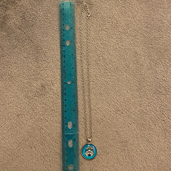 Sugar skull storm trooper Star Wars necklace - Picture 2 of 4